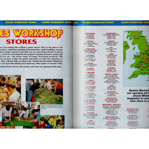 Games Workshop Catalog 1992 World of Hobby Games Warhammer Miniatures VG 1993 - Picture 3 of 10